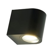 Светильник садово-парковый Feron.ONE DH014-P,на стену, GU10 220-240V, черный пластик 51543