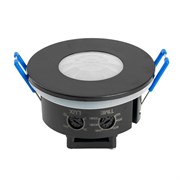 Датчик движения и освещенности 1200W 8m 120°(гориз.) 360°(верт.) чёрный, SEN55, артикул 51577 51577