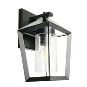 Светильник садово-парковый Feron PL771  на стену вниз 40W 220-240V E27, черный 51836