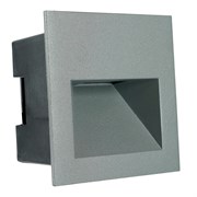 Светодиодный светильник Feron LN013-1 встраиваемый 3W 4000K, IP65, серый 51957