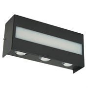 Светильник уличный светодиодный Feron DH902, 12W, 950Lm, 3000K, черный 51412