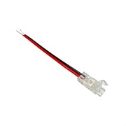 Соединитель лента-блок питания 7мм для ленты COB  шириной 5 мм, LD188 51880