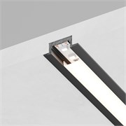 Профиль алюминиевый встраиваемый, черный, CAB251 52089