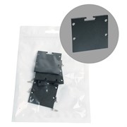 Заглушка без отверстия для профиля CAB256,  LD352 (комплект 4шт) 52094