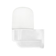 Светильник НББ 01-60-003 152х112х82мм, E27 max 60Вт, угловой пласт. корпус, стекло, IP65, белый 53167