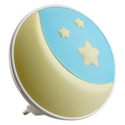 Светильник ночник Feron FN1173 0,6W 220V, желтый 52062