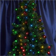 Светодиодная гирлянда Feron CL93 15 веток (5м) + 6м 230V мульти c питанием от сети 32953