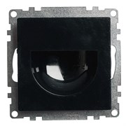 Подсветка встраиваемая LED (механизм), 250В, 1W, 4000К, серия Катрин, черный 50280