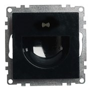 Подсветка встраиваемая LED c дд (механизм), 250В, 1W, 4000К, серия Катрин, черный 50278