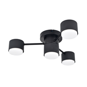 Светильник потолочный GX53 15Wx4, 230V, чёрный, AL268 GELA  Feron 53098