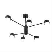 Светильник потолочный GX53 15Wx6, 230V, черный, AL270 GELA  Feron 53102