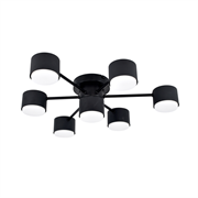 Светильник потолочный GX53 15Wx7, 230V, черный, AL269 GELA  Feron 53100