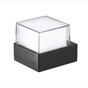 Светильник уличный светодиодный Feron.One DH2401-P, 5W, 360Lm, 3000K, черный, пластик 53389