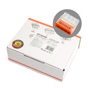 Клемма монтажная 4-проводная STEKKER  для 1-жильного проводника, LD2273-204 32390