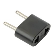 Переходник сетевой STEKKER ADP6-03-20 Tefal б/з 250V, 6A полипропилен, черный 32858