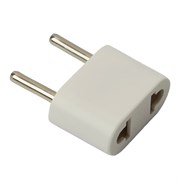 Переходник сетевой STEKKER ADP6-03-20 Tefal б/з 250В, 6A полипропилен, белый 32859