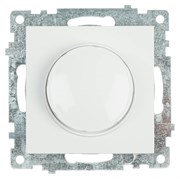 Выключатель диммирующий TRIAC(механизм), STEKKER GLS10-7106-01, 250V, 500W, серия Катрин, белый 39307