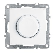 Выключатель диммирующий (механизм), STEKKER, PSW10-9106-01, 250В, 650W, серия Эрна, белый 39313
