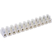 LD227-6A Зажим винтовой изолированный 450В, 6А, 12 пар, полиэтилен DIY 39899
