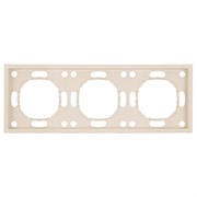Рамка STEKKER, PFR00-5003-08 3-местная, серия Эмили, кашемир, soft touch 49912