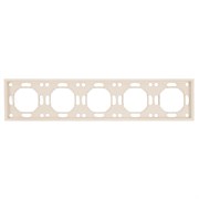 Рамка STEKKER, PFR00-5005-08 5-местная, серия Эмили, кашемир, soft touch 49914