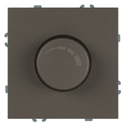 Выключатель диммирующий (механизм), STEKKER, 250В, 500W, серия Эмили, RSW10-5106-09, антрацит, soft touch 49920