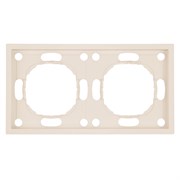 Рамка STEKKER, PFR00-5002-08 2-местная, серия Эмили, кашемир, soft touch 49911