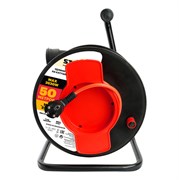 Удлинитель на пластиковой катушке STD04-10-50 (40289) 1-местный  с/з 3*1,5, 50м, 250В, 16А, IP44, Standart 50176