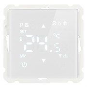 Терморегулятор Wi-Fi (механизм), STEKKER, 250В, 3500Вт, серия Катрин, GLS00-7119-01, белый 50374