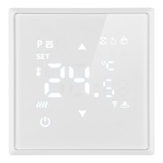 Терморегулятор Wi-Fi (механизм), STEKKER, 250В, 3500Вт, серия Эмили, RSW00-5119-01, белый фарфор, soft touch 50376