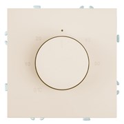 Терморегулятор механический (механизм), STEKKER, 230В, 3500Вт, серия Эмили, RSW00-5120-08, кашемир, soft touch 50715