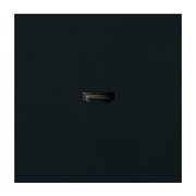 Розетка HDMI 2.0 Type A (механизм), STEKKER, серия Мия, RST00-3118-05, черный бархат 50828