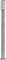 Светильник садово-парковый Feron DH027-1100, Техно столб, 18W E27 230V, серебро - фото 129177