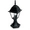 Светильник садово-парковый Feron 4104/PL4104 четырехгранный на постамент 60W E27 230V, черный - фото 129376