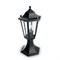 Светильник садово-парковый Feron 6104/PL6104 шестигранный на постамент 60W E27 230V, черный - фото 129393