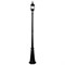 Светильник садово-парковый Feron 8111/PL8111 столб 100W E27 230V, черный - фото 129461