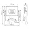 Светодиодный прожектор Feron с датчиком LL-907 IP44 30W 6400K 29557 - фото 130563