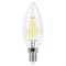 Лампа светодиодная диммируемая Feron LB-166 Свеча E14 7W 230V 2700K 25870 - фото 130871