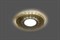 Светильник встраиваемый с LED подсветкой Feron CD981 потолочный MR16 G5.3 прозрачный, золото 32438 - фото 132190