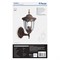 Светильник садово-парковый Feron PL6301 шестигранный на стену вверх 60W E27 230V, черное золото 11897 - фото 132903