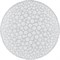 Светодиодный управляемый светильник накладной Feron AL3389 Dots тарелка 72W 3000К-6000K белый - фото 133386