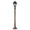 Светильник садово-парковый Feron PL4076 четырехгранный, столб 60W E27 230V, черное золото - фото 133410