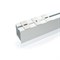 Профиль алюминиевый накладной/подвесной с отсеком для БП, серебро, CAB266 10377 - фото 135540
