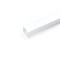 Профиль алюминиевый накладной "Линии света", белый, CAB257 10373 - фото 135548