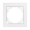 Рамка 1-местная, стекло, STEKKER, GFR00-7001-01, серия Катрин, белый - фото 135613