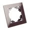 Рамка 1-местная, стекло, STEKKER ,GFR00-7001-04,  серия Катрин, шоколад 39535 - фото 135807 Рамка 1-местная, стекло, STEKKER ,GFR00-7001-04,  серия Катрин, шоколад 39535 - фото 135807