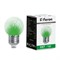 Лампа-строб Feron LB-377 Шарик прозрачный E27 1W 230V зеленый - фото 136784