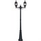 Светильник садово-парковый Feron 8114/PL8114 столб 2*100W E27 230V, черный 11213 - фото 141860
