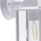 Светильник садово-парковый Feron PL201 на стену вниз 60W E27 230V, белый 11601 - фото 141974