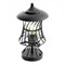 Светильник садово-парковый Feron PL524  на постамент 60W 230V E27, черный 11687 - фото 142042